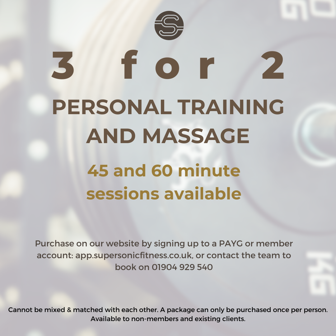 3 for 2 personal training